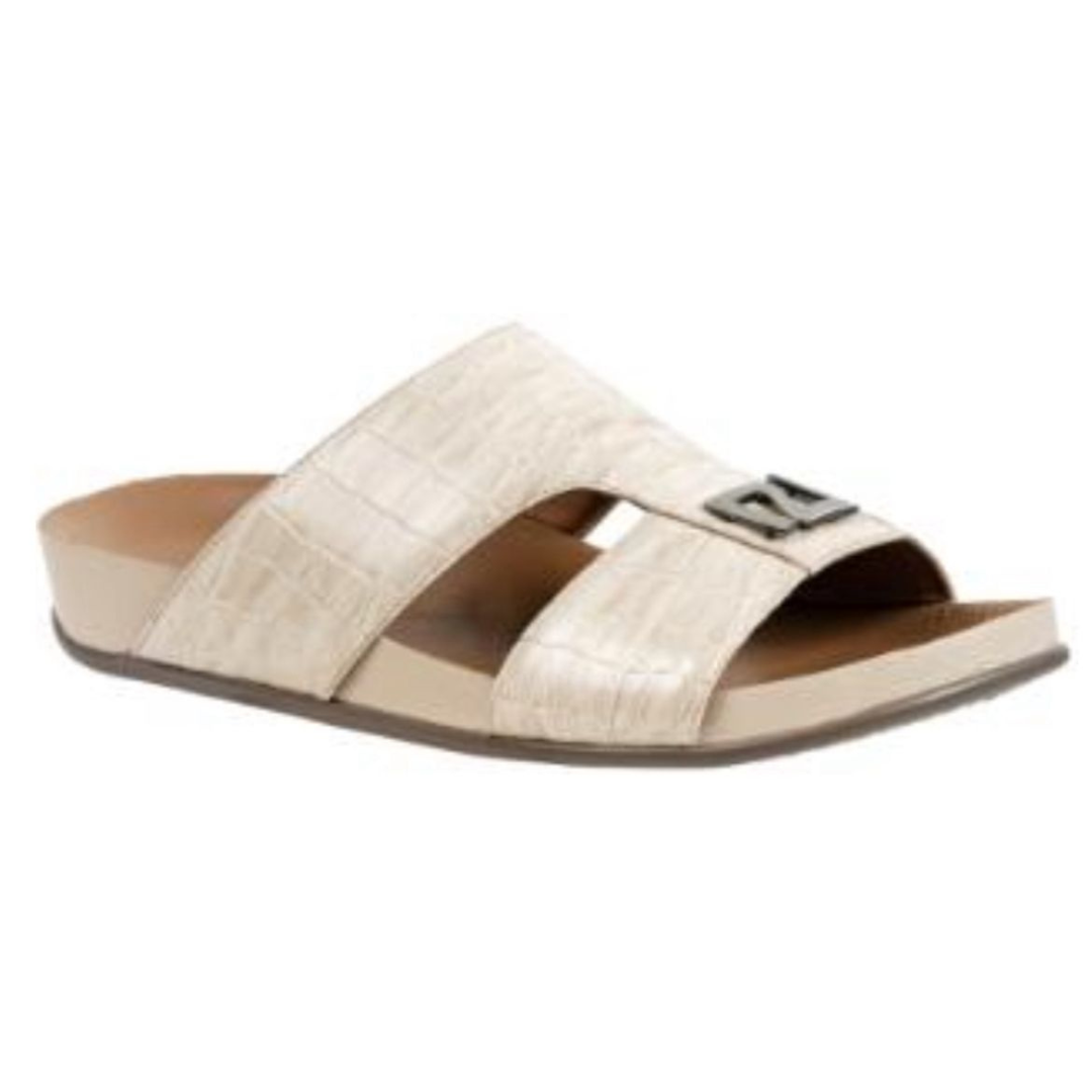 Amalfi Croc Sandals